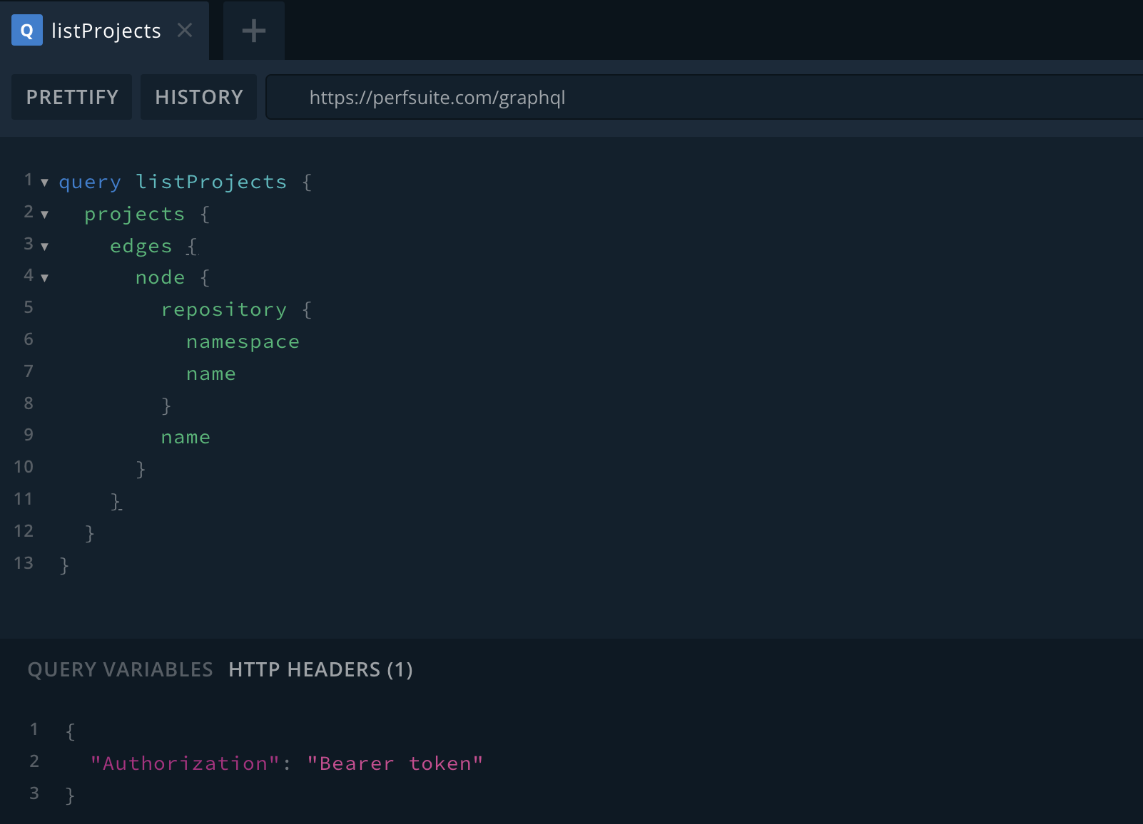 api example